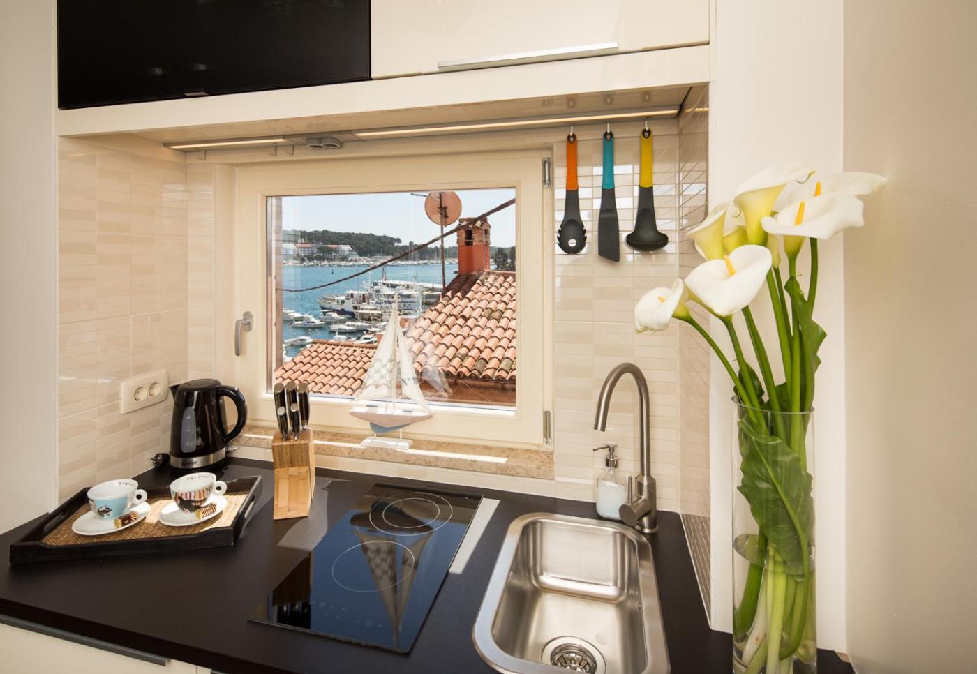 Apartment Shambala Sea View ロヴィニ エクステリア 写真